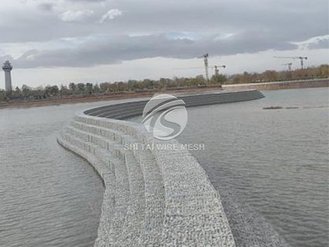 Jordan Fir Pipe Protection Government Hexagonal Weave Gabion Basket And Welded Gabion Box Project