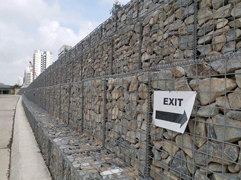 Gabion Project we Supplied for Singapore Government in 2019